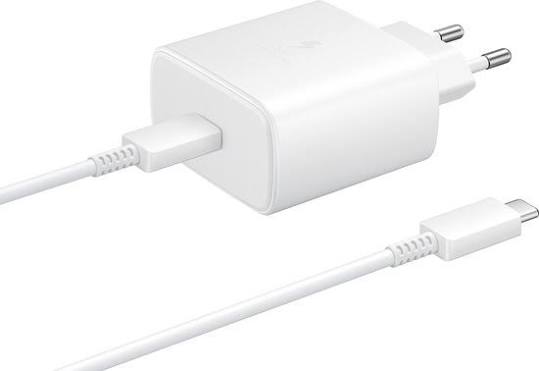 45W Fast Charging PD Adapter Type C Power Charger Plug Compatible For S24 S23 S22 Ultra Note 20 And Type-C Mobile Phones