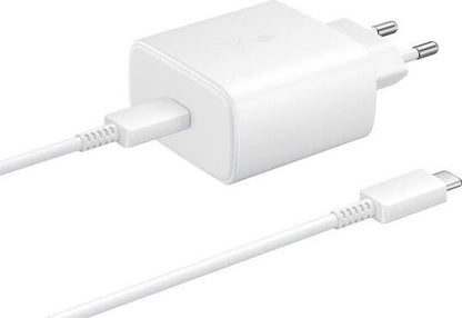 45W Fast Charging PD Adapter Type C Power Charger Plug Compatible For S24 S23 S22 Ultra Note 20 And Type-C Mobile Phones