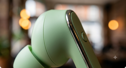 S.R M11 Single Ear Wireless Bluetooth Headset – Light Green Hi-Fi Stereo Deep Bass with Elastic Ear Pad and Long Battery Life
