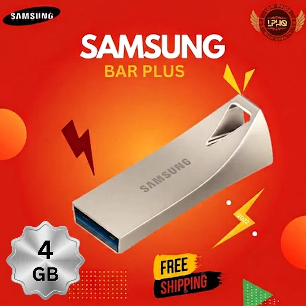 4GB USB 3.1 Flash Drive With Metal Body (Samsung) quickly transfer files between devices