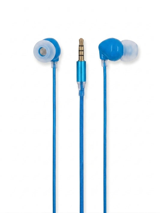 Handfree with New Zip Wire 3.5mm Jeck with Attractive Design And Soft and Comfort Ear Tips and Loud music lenght (1.2)meter