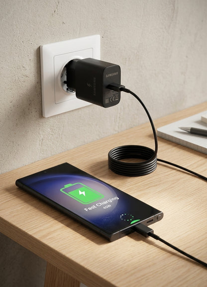 45W Fast Charging PD Adapter Type C Power Charger Plug Compatible For S24 S23 S22 Ultra Note 20 And Type-C Mobile Phones