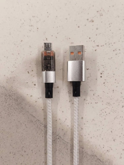 AWA Heavy-Duty Micro-USB Charging Cable – Ultra-Durable Nylon Braided Sync Wire