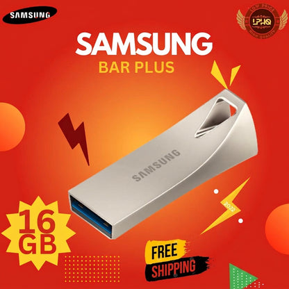 Samsung 16GB USB 3.1 Flash Drive With Metal Body quickly transfer files between devices