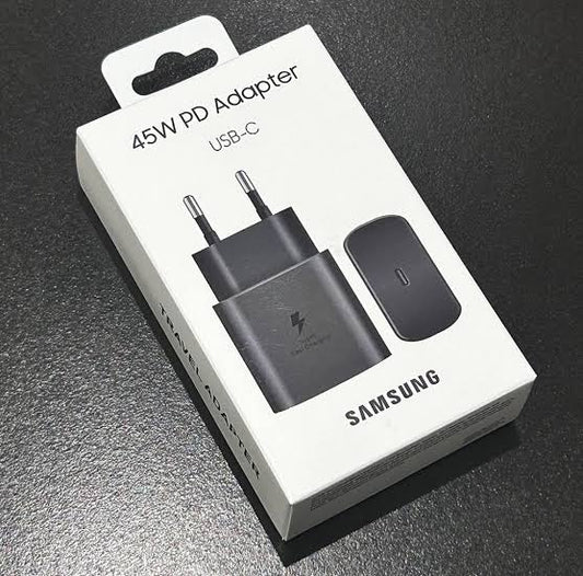 45W Fast Charging PD Adapter Type C Power Charger Plug Compatible For S24 S23 S22 Ultra Note 20 And Type-C Mobile Phones