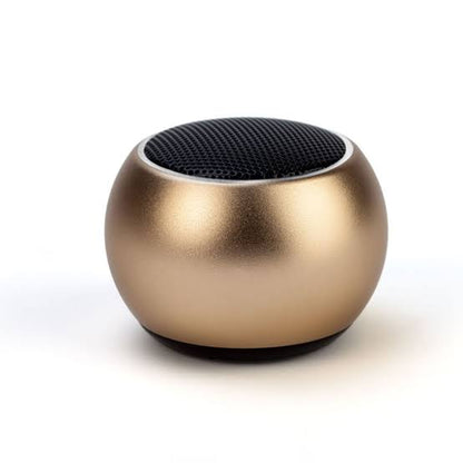 Mini Wireless Bluetooth Speaker Metallic HD Stereo Sound
